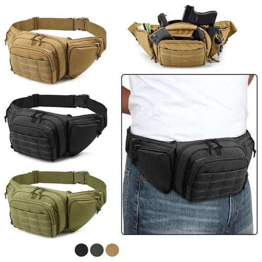 Tactical Fanny Pack/Gun Holster - Inside The Bars