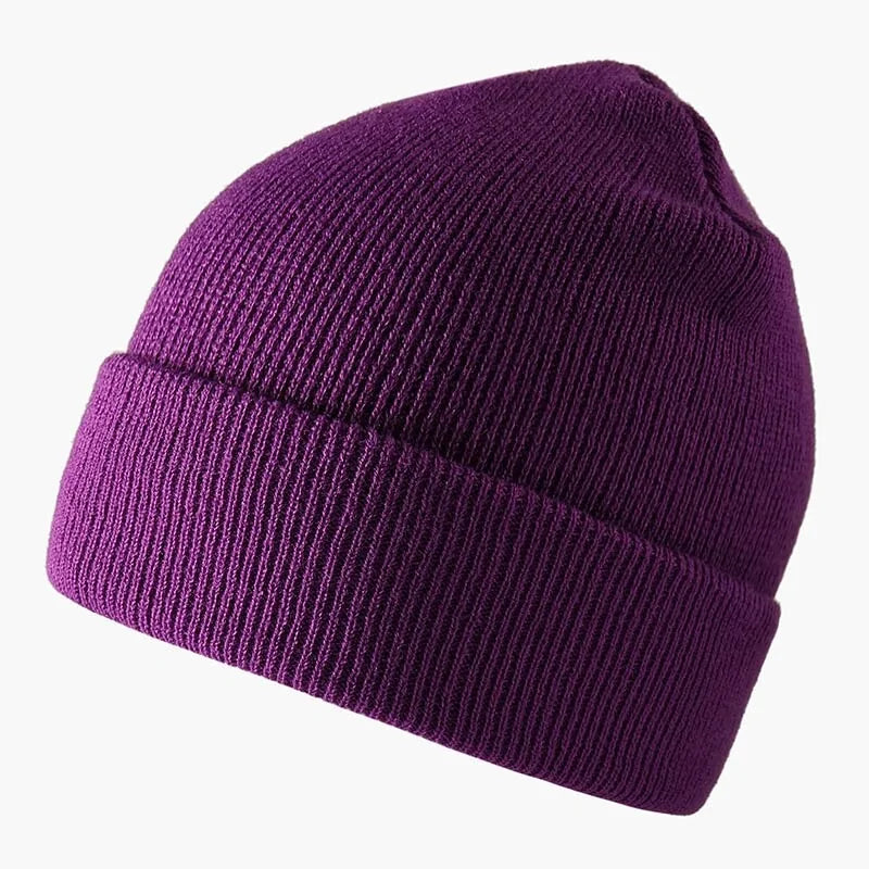 Cozy Ribbed Knitted Fisherman Beanie Hat - Inside The Bars