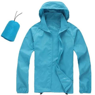 Packable Waterproof Rain Jacket