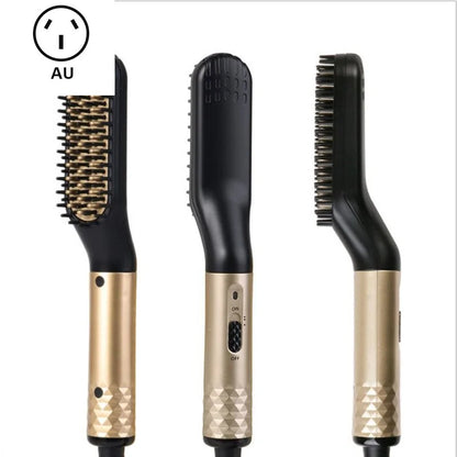 Men's Professional Beard and Hair Straightening Brush