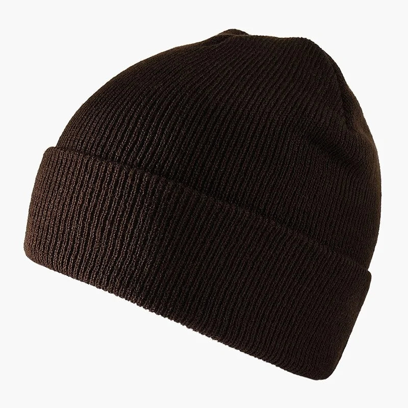 Cozy Ribbed Knitted Fisherman Beanie Hat - Inside The Bars