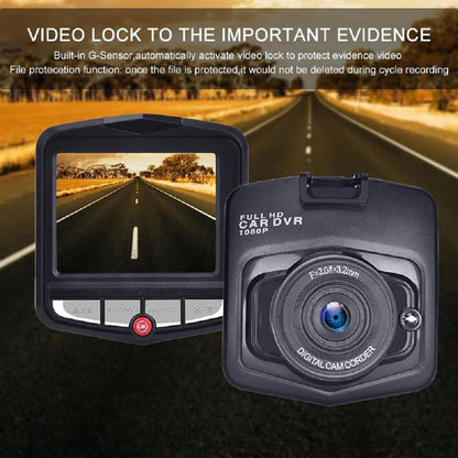 Car DVR Dash Cam 1080P with Night Vision, G-Sensor & 170° Wide Angle 2.4" Display