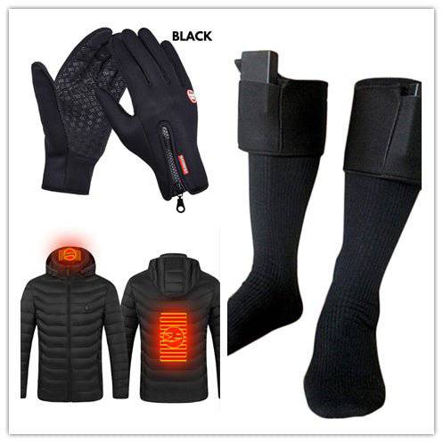 Winter Gloves Touch Screen Riding Motorcycle Sliding Waterproof Sports Gloves With Fleece - Inside The Bars