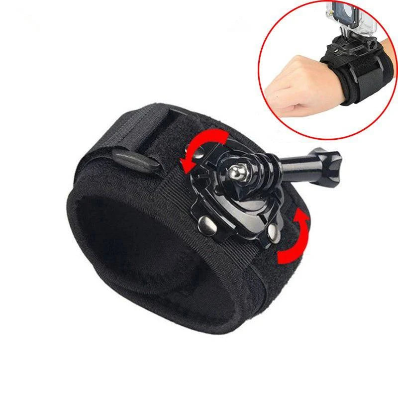 Wrist Strap Arm Plam Ankle Mount Band Holder Cycling Mount for GoPro 13 12 11 10 9 Insta360 X3 X4 DJI Action 5 Pro 4 Accessories - Inside The Bars