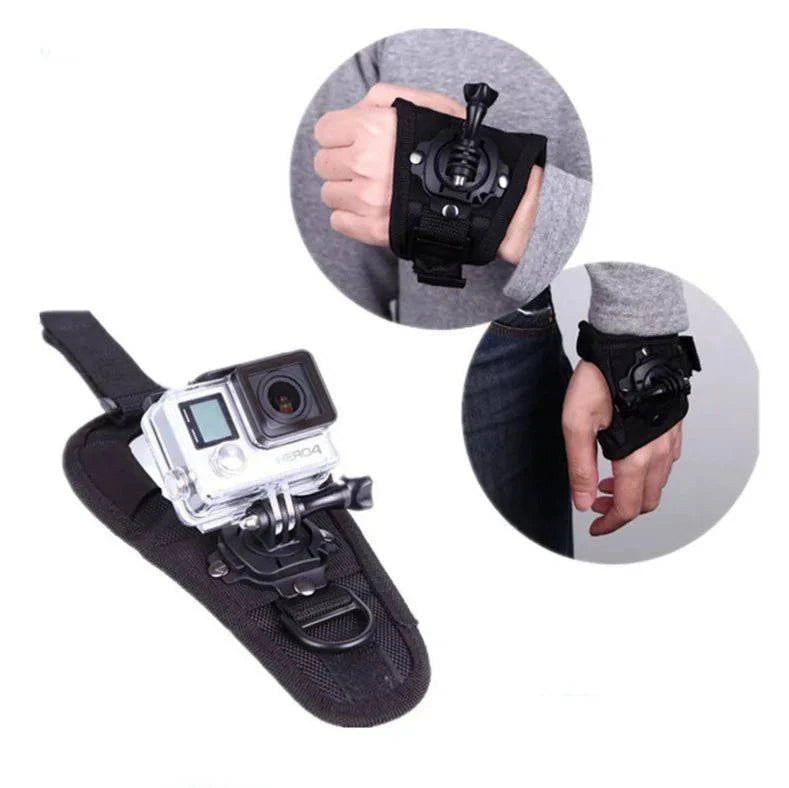 Wrist Strap Arm Plam Ankle Mount Band Holder Cycling Mount for GoPro 13 12 11 10 9 Insta360 X3 X4 DJI Action 5 Pro 4 Accessories - Inside The Bars