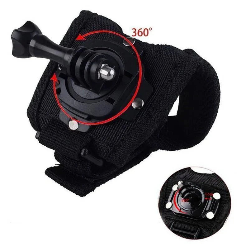 Wrist Strap Arm Plam Ankle Mount Band Holder Cycling Mount for GoPro 13 12 11 10 9 Insta360 X3 X4 DJI Action 5 Pro 4 Accessories - Inside The Bars