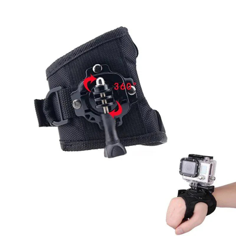 Wrist Strap Arm Plam Ankle Mount Band Holder Cycling Mount for GoPro 13 12 11 10 9 Insta360 X3 X4 DJI Action 5 Pro 4 Accessories - Inside The Bars