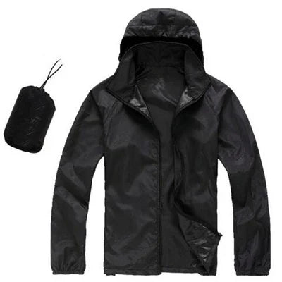 Packable Waterproof Rain Jacket