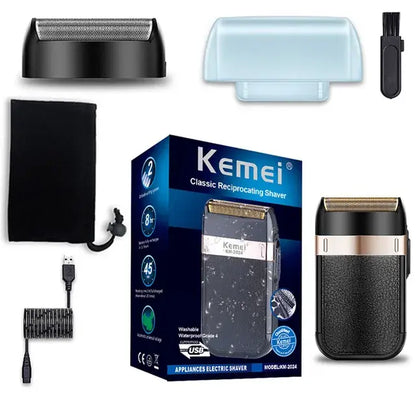 Rechargeable Waterproof Men's Grooming Shaver